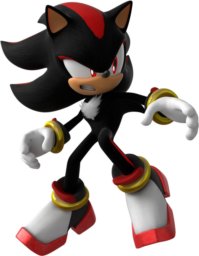  New Shadow By Sonicjeremy - Shadow The Hedgehog 3d - Full Size PNG ...