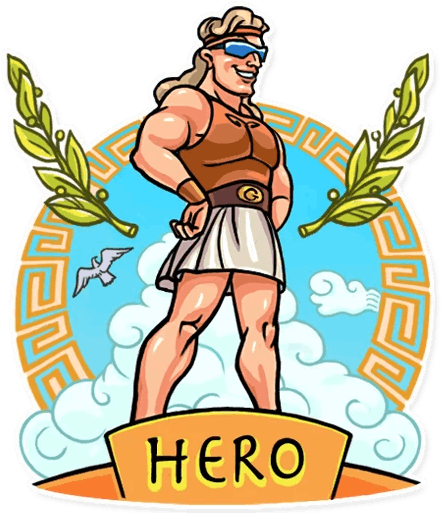 Conjunto De Los Stickers Para Telegram «hercules» - Hercules (512x512)