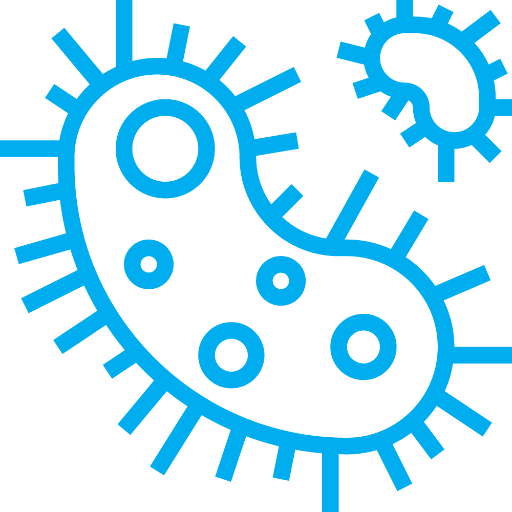 Stock Photography Wet Wipe - Black And White Bacteria Clipart (1000x1000)