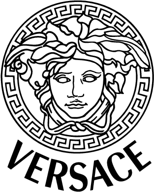Medusa Clipart - Versace Logo Vector (327x408)