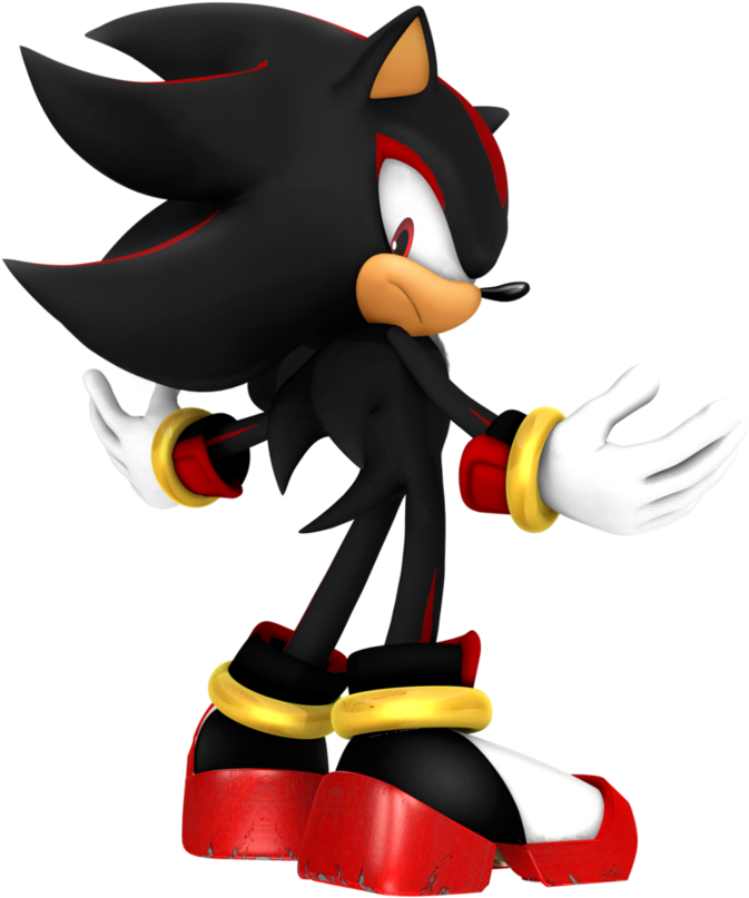 Shadow Render By Nibroc-rock - Shadow The Hedgehog Sonic Forces (894x894)