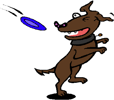 Old Dog New Trick - Cartoon (385x338)