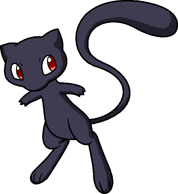 Zx001 - Pokemon Shadow Mew (595x648)
