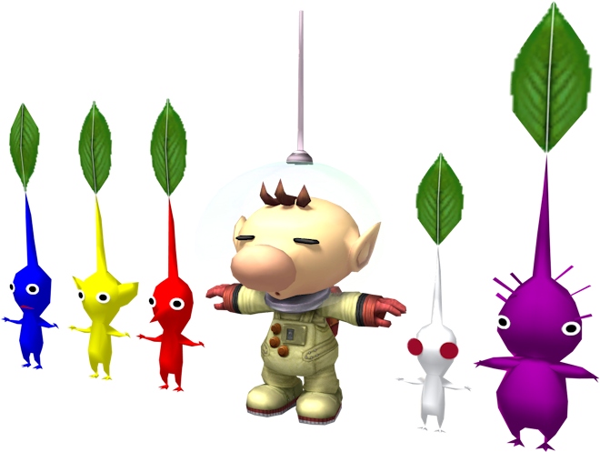 Download Zip Archive - Super Smash Bros Olimar (750x650)