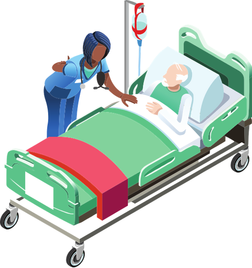 Family Doctor Talking With Patient - Nursing (518x550)