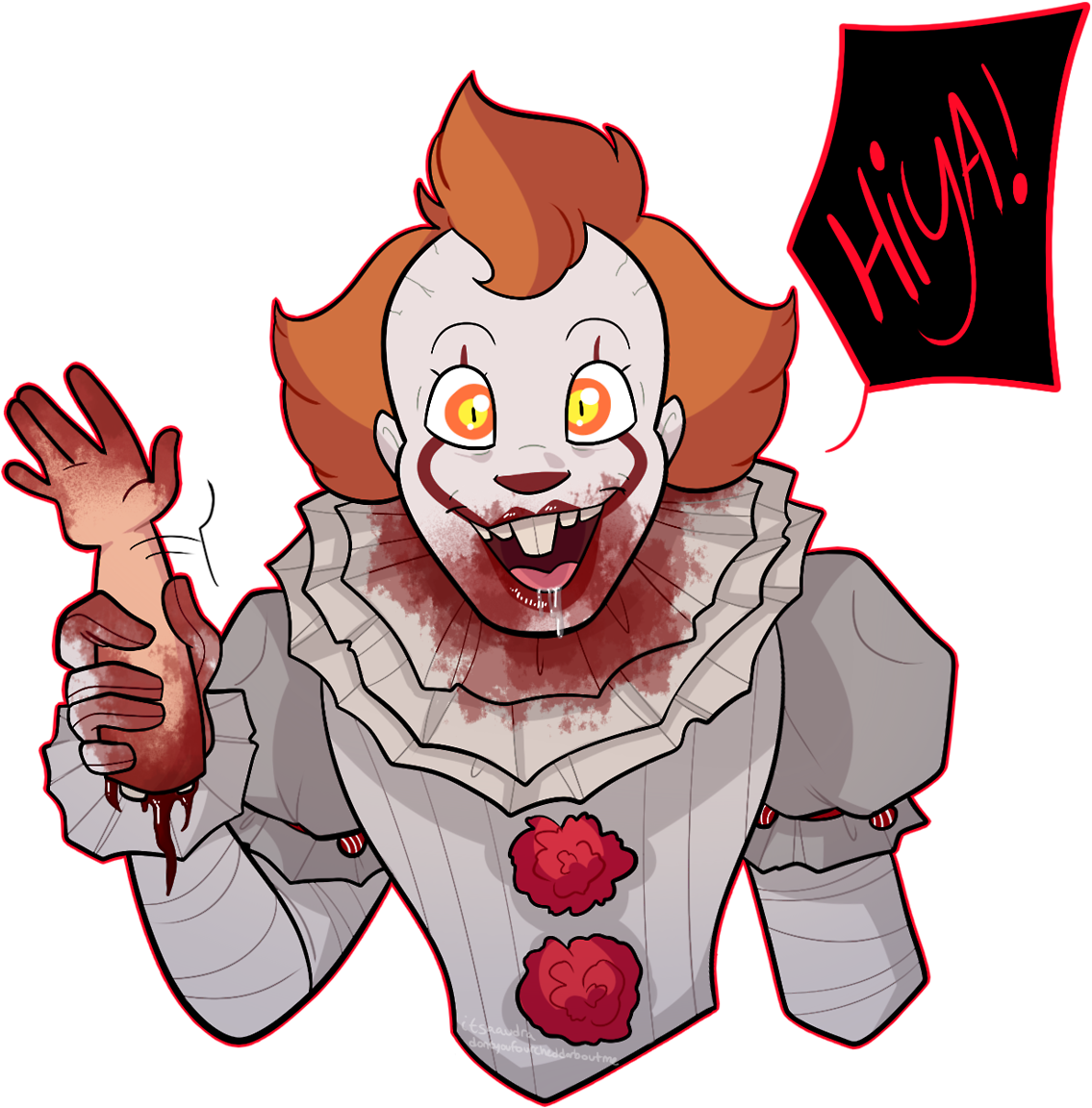 Find This Pin And More On Pennywise By Vampscarecrow - Hiya (1280x1204)