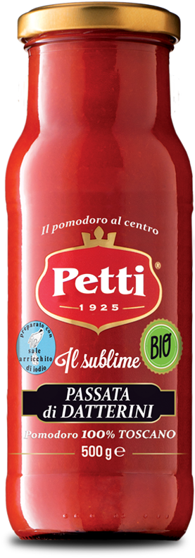 Passata Bio Petti - Il Sublime Passata Di Datterini Bio – Bottiglia 350 (767x830)