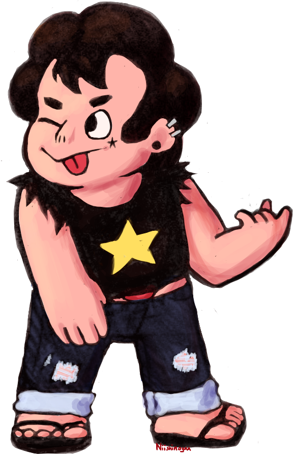 Dressed Up Like Dad By Abbic314 - Steven Universe (594x902)