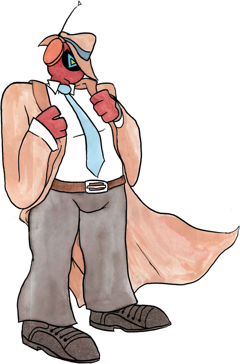 Jumbo Sized Spicy Big Dad By Agentblackblood - Cartoon (1024x1515)