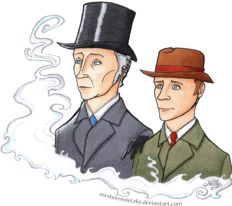 Dr Bell And Dr Doyle By Mrshorowietzky - Gentleman (900x816)