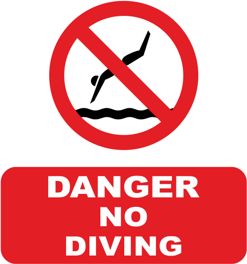 Danger No Driving - Bank Ochrony Środowiska (600x600)