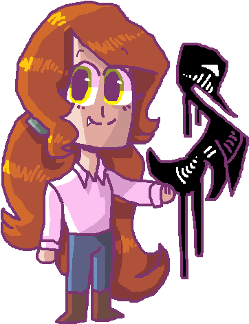 Like Her Dad By Logantimking - Cartoon (420x588)