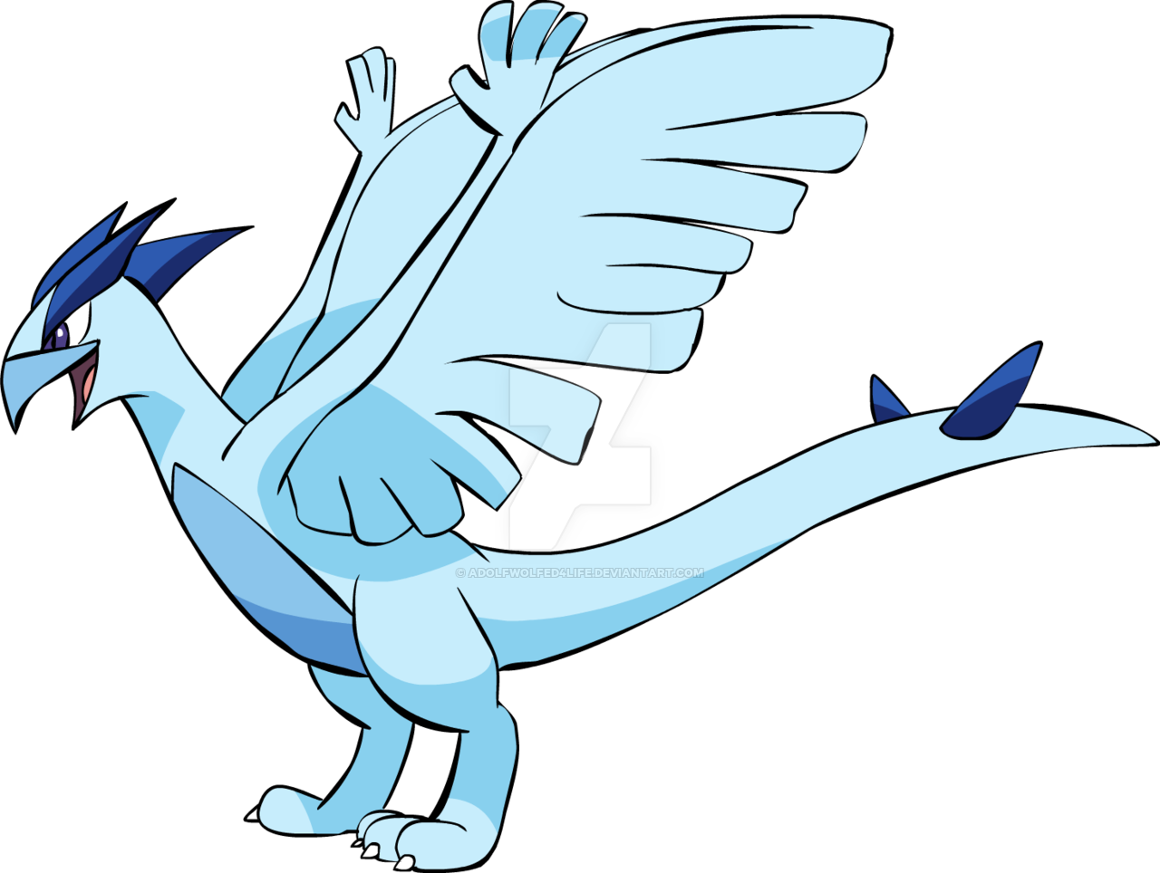Taken Pokemon Fusion Adoptable Lugia Articuno By Colossalstinker - Pokemon Lugia Fusion (1280x964)