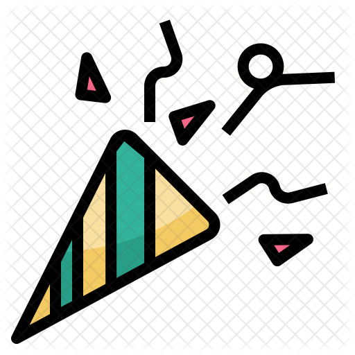 Confetti Icon - Party (512x512)