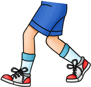 Walking Legs Clipart 2 By Erik - Clip Art (420x420)