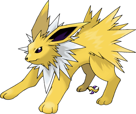 Image - Pokemon Jolteon Png (434x363)