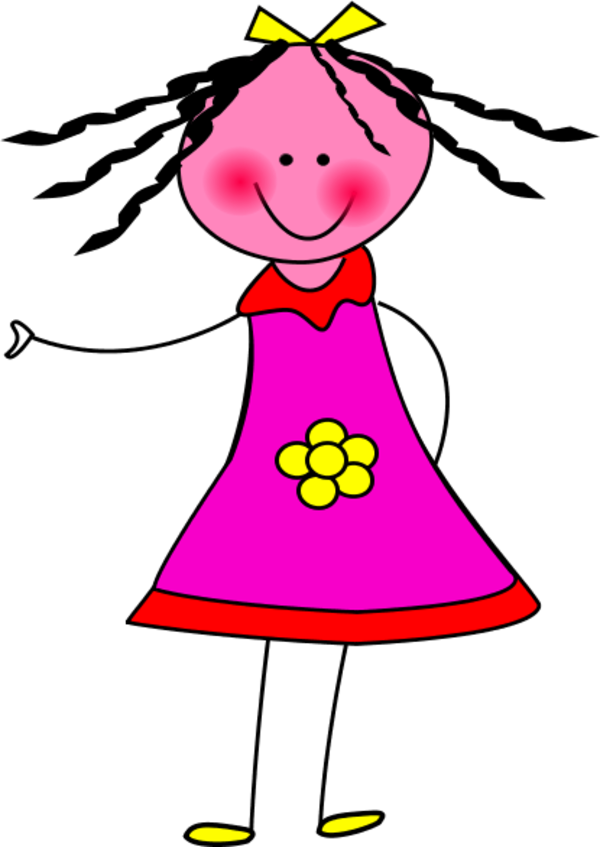 Doll Clipart Dol - Making Giant Cookies: Recipes And Instructions Included (600x847)