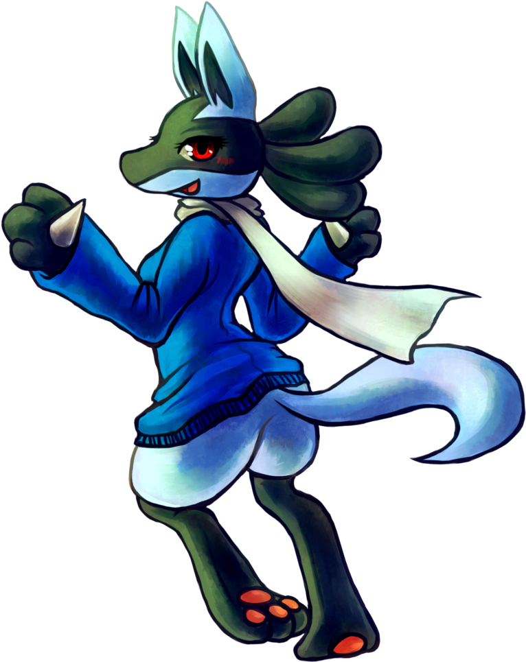 Sonic The Hedgehog Mammal Vertebrate Cartoon Fictional - Pokemon Female Lucario (1280x1616)