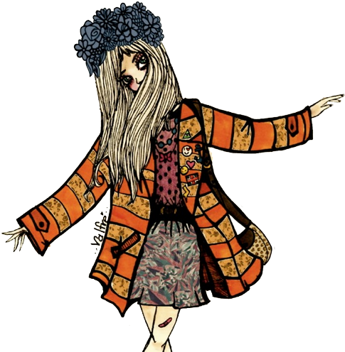 Vintage Girl Png 60 By Ananurputeri On Deviantart - Personas Vintage Png (535x509)