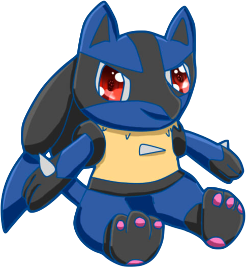 Chibi Lucario Download - Chibi Lucario (492x525)