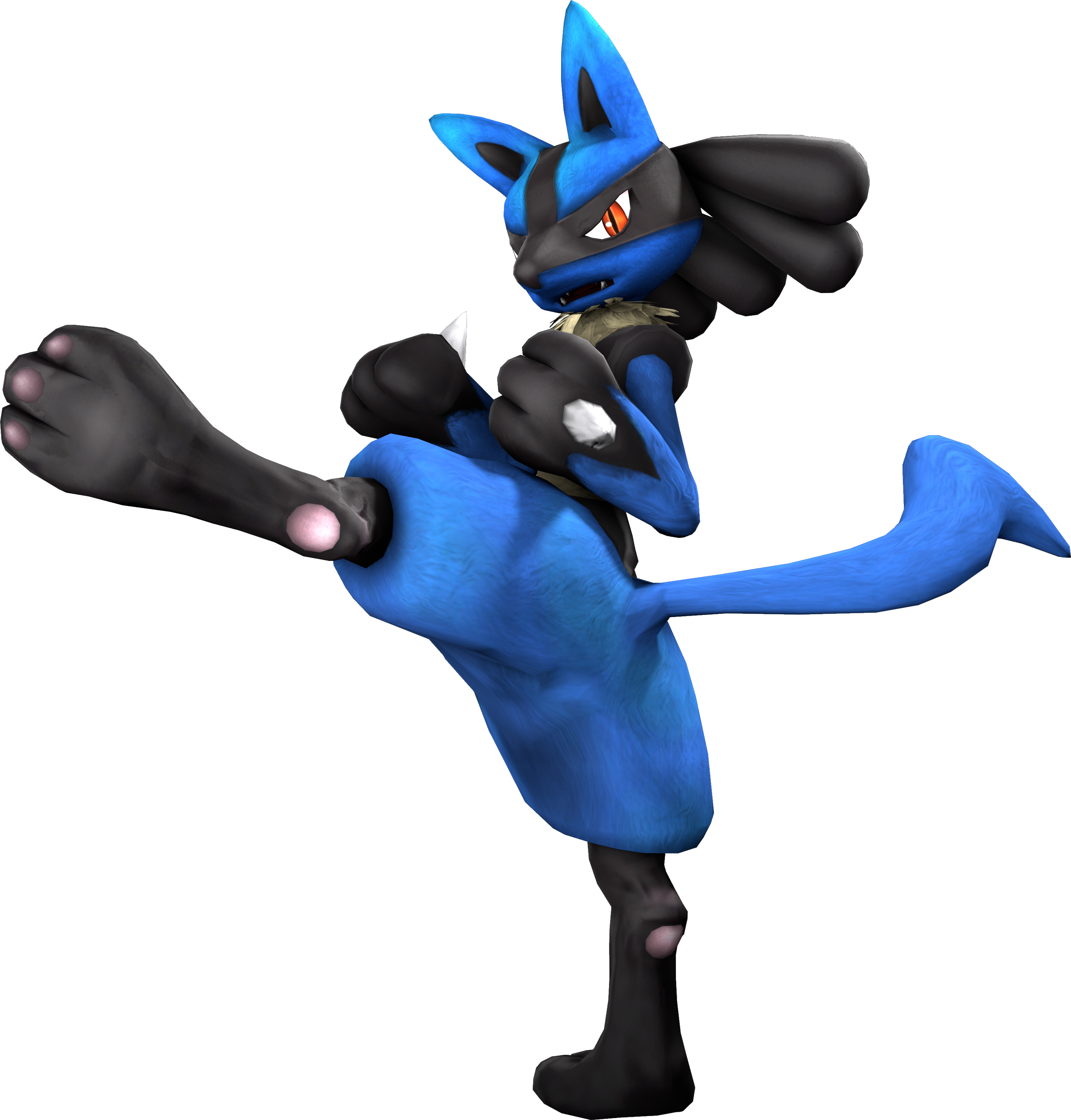 Lucario - Lucario Smash 4 Png, Find more high quality free transparent png ...