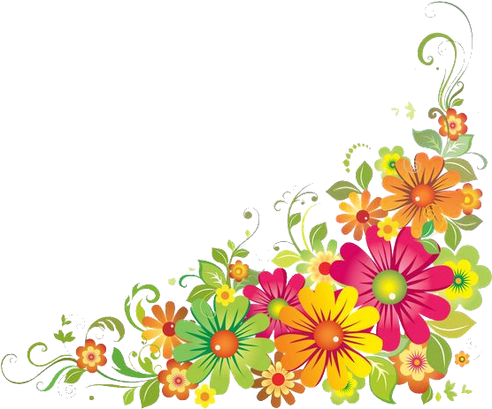 You Might Also Like - Flower Border Clipart (576x465)