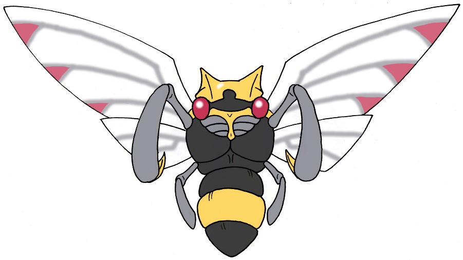 Ninjask - Honeybee (901x506)
