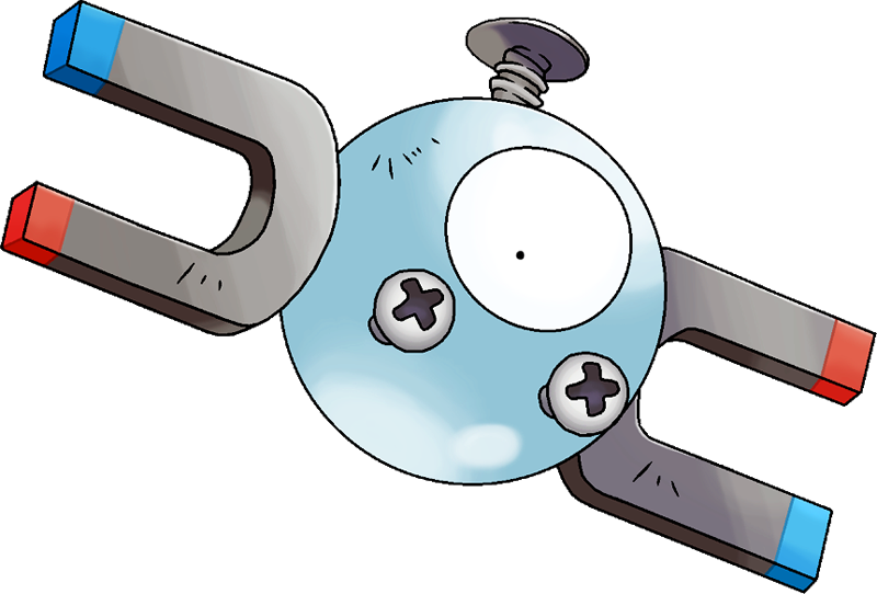 Pokémon Platino Magnemite Magneton Ninjask - Magnemite Png (800x542)