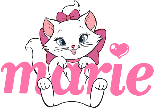 Clique Aqui ▻ Em Páginas Digite 1 E Imprima - Gata Marie (500x410)