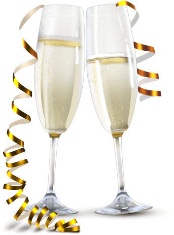 Champagne Glasses - Champagne Icon (512x512)
