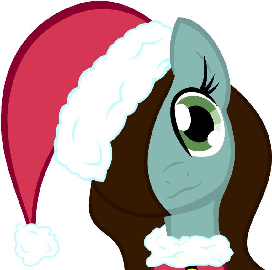 Santa Hat Keeley By Xvanilla-twilightx - Pony Friendship Is Magic Christmas (907x880)