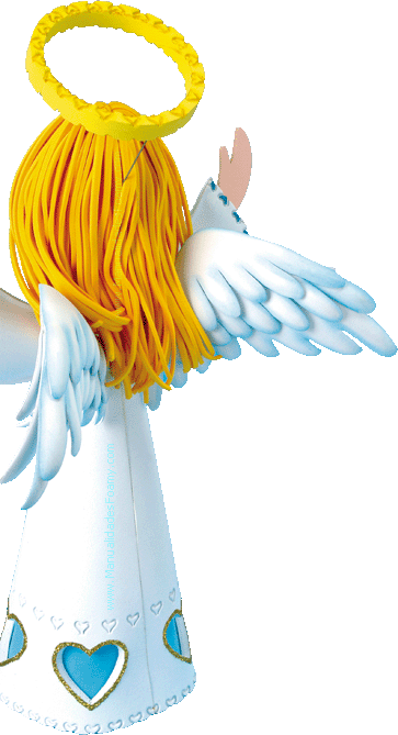 Ángel Primera Comunión - Alas De Angel En Foami (363x669)