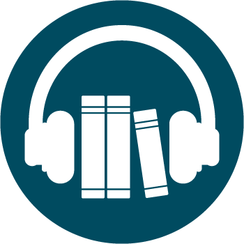 Overdrive Mymediamall Audiobooks - Audio Book Icon Png (350x350)