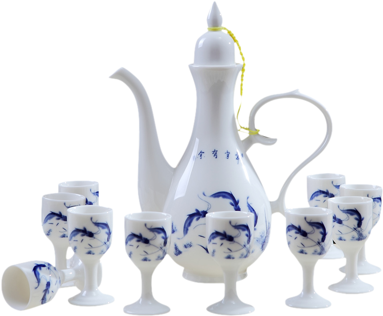 Jingdezhen Ceramic Jug Chinese Antique Blue And White - Ceramic (800x800)