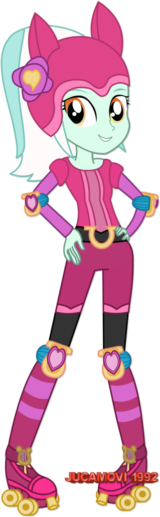 Jucamovi1992, Equestria Girls, Friendship Games, Lyra - My Little Pony: Equestria Girls – Friendship Games (752x1063)