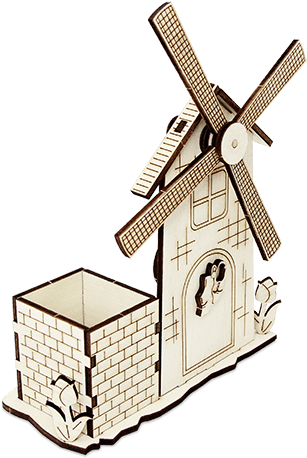 Netherlands Windmill - Toy (500x500)