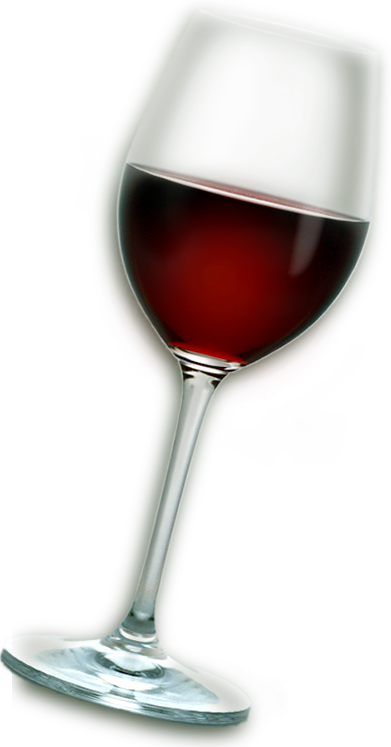 Wine - Christmas Wine Glass Png (391x747)