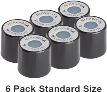 Screw Cap - Coravin Screw Caps (set Of 6) (500x489)
