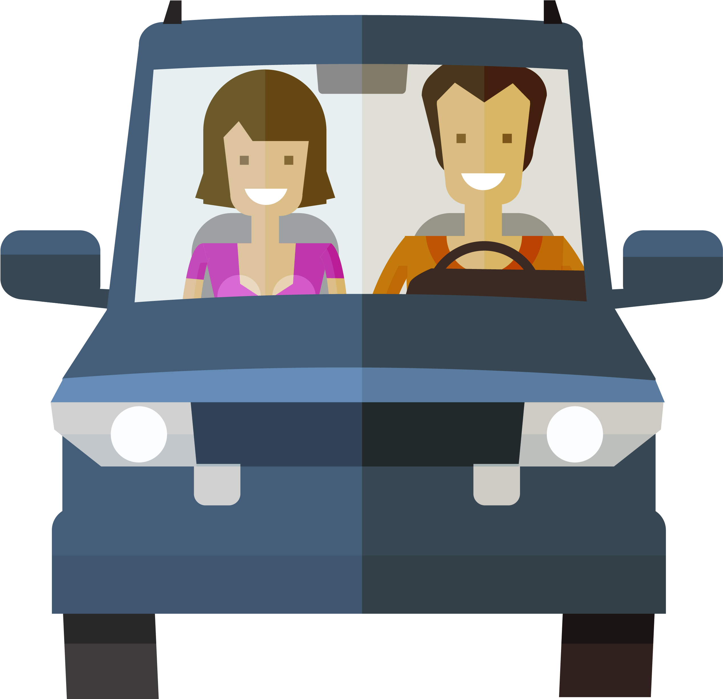 Car Royalty-free Drawing Illustration - Vector Graphics (3195x3128)