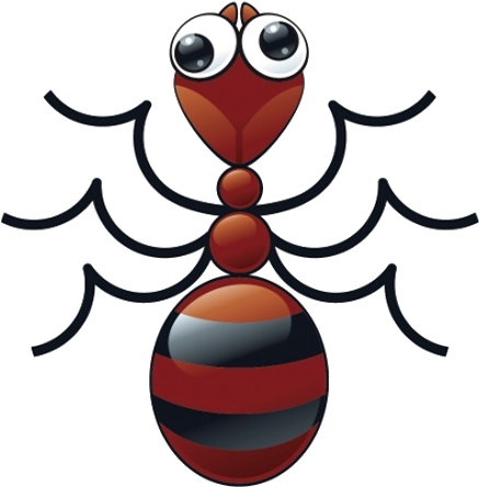 Red Ants Cartoon Pictures - Color Es Una Hormiga (500x500)