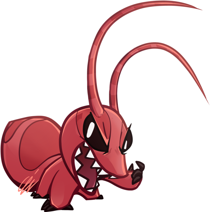 Ant Character By Haxorua - Ant (908x880)