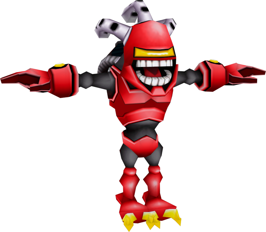 Ant Drone Fire Model By Crasharki - Crash Twinsanity (874x762)