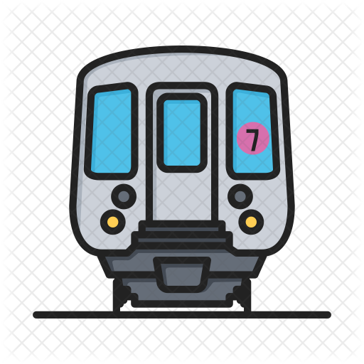 Metro Icon - Rail Transport (512x512)