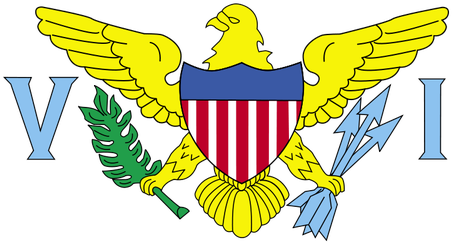 3287 American Flag Clip Art Borders Free Public Domain - Flag Of The United States Virgin Islands (500x333)