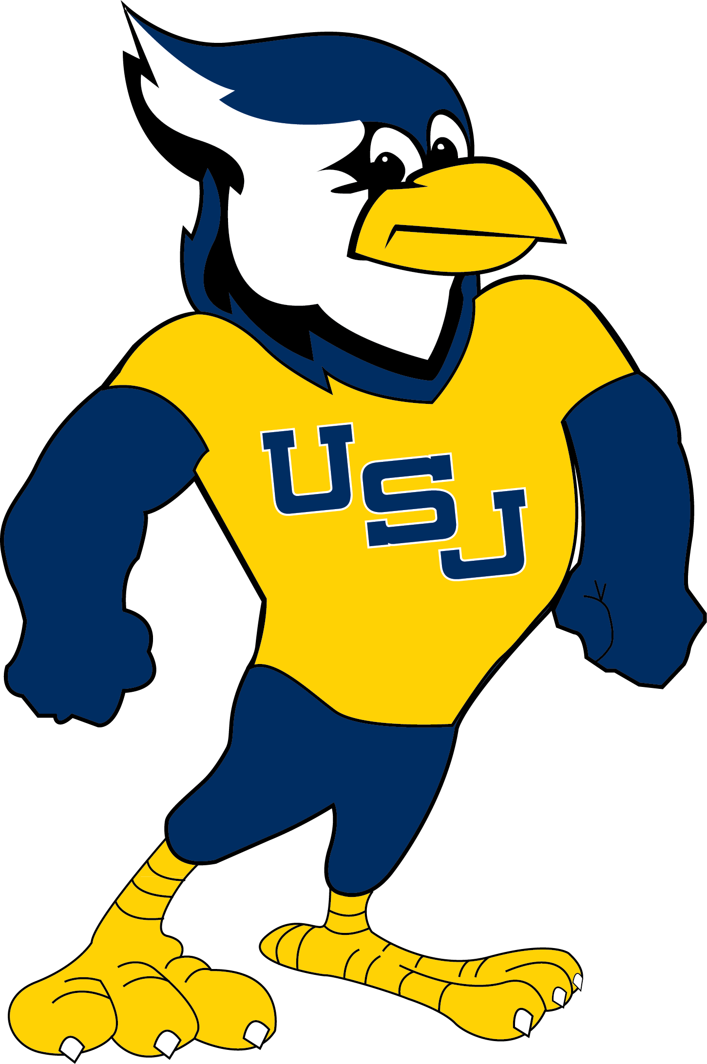 University Of Saint Joseph Blue Jays - University Of Saint Joseph Blue Jay (1451x2184)