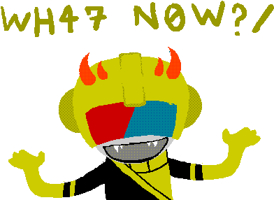 Hiveswap Yellow Green Text Clip Art Font - Homestuck What Now Gif (450x300)
