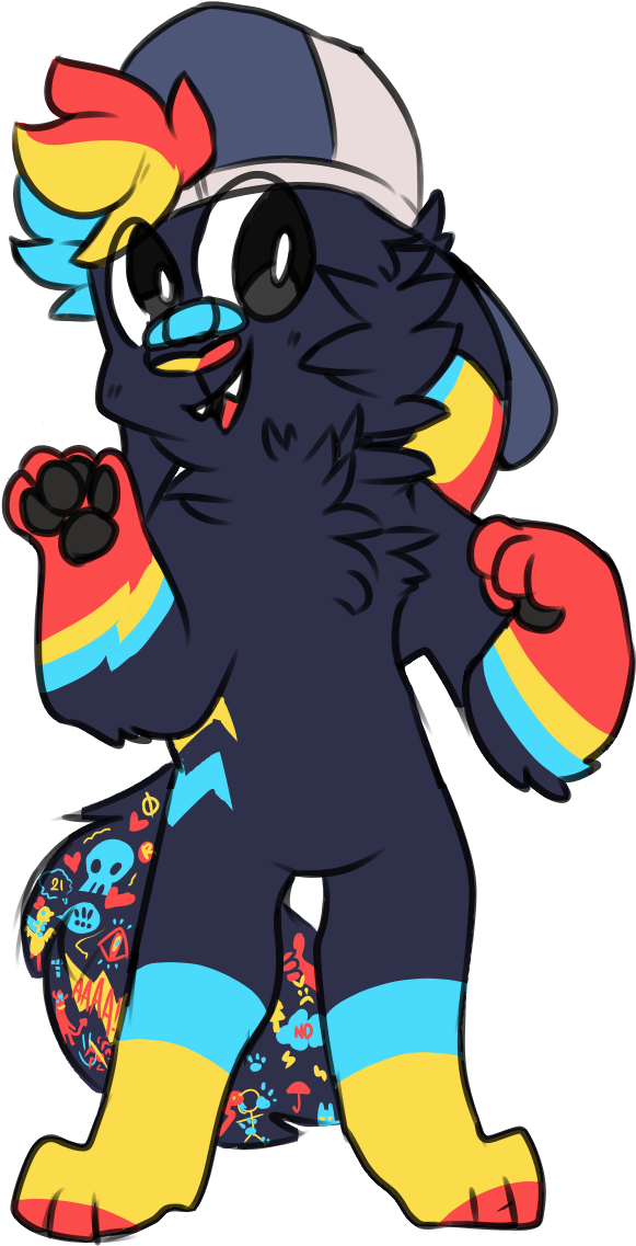 Add Some Protein By Chewzers - Cartoon (650x1200)