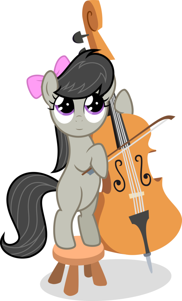 Vector Of Octavia By Agamnentzar - Octavia Pony (600x991)
