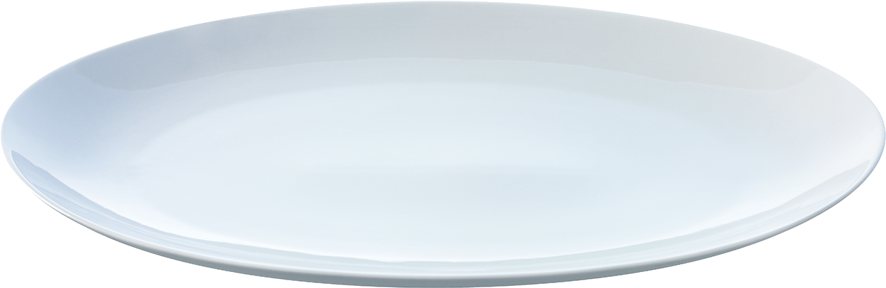 Empty Plate Flat - Plate Png (1300x653)