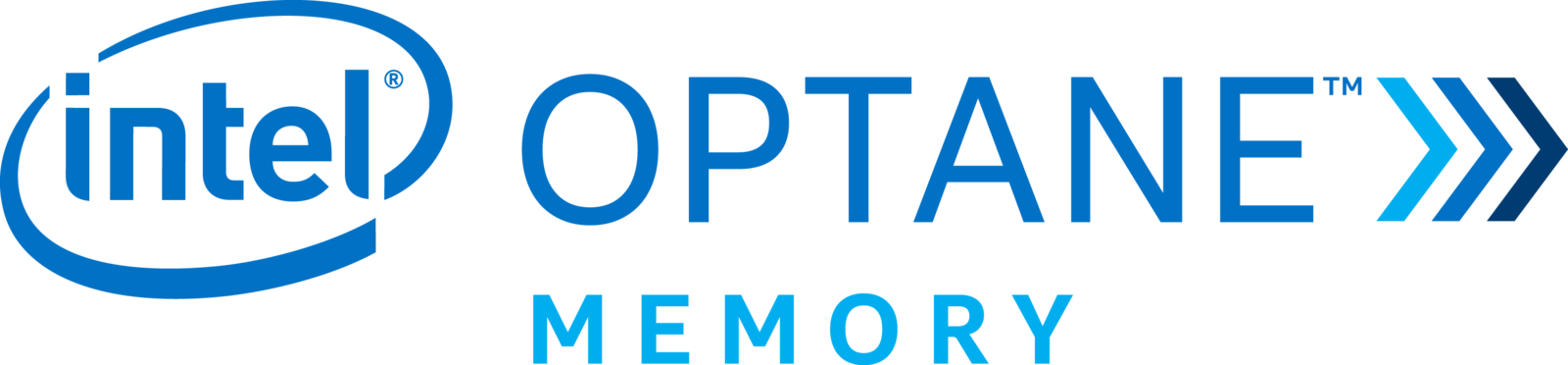 Intel Optane Memory Series 16gb // M - Intel Optane Memory Logo (1600x372)